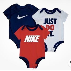 Nike Baby Boy  Bodysuit -3 pack